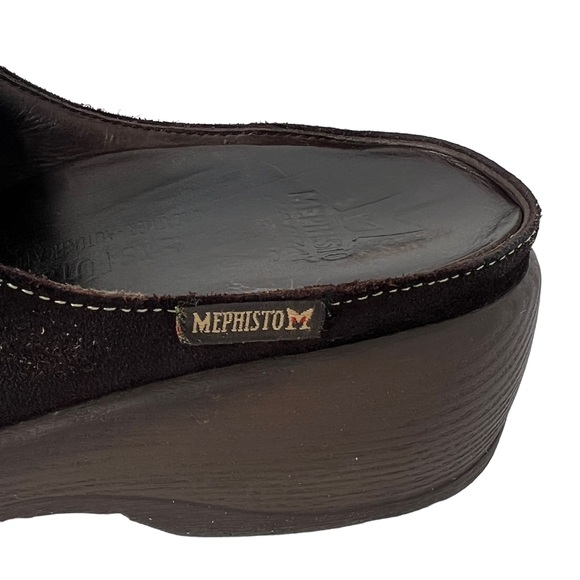 Mephisto Brown Nature Is Future Air Relax Slip On Comfort Mules Clogs Size 7 - Picture 9 of 15
